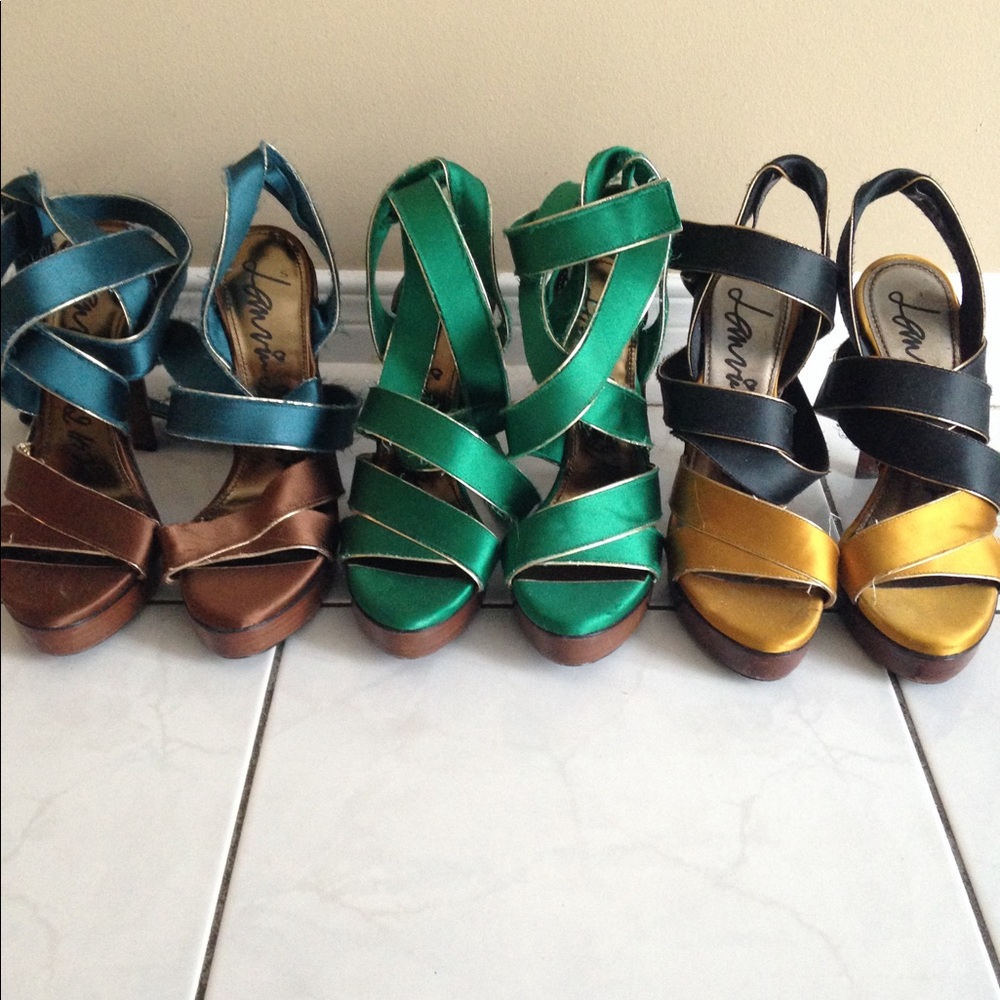 Lanvin lace up satin heels sandals gorgeous! Sizes 7-8 Choose the colour!